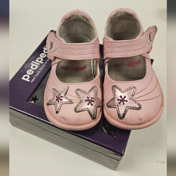 Pediped Baby Girl's Starlite Pink Mary Jane Size 5.5 MUST SELL! - Picture 2 of 15